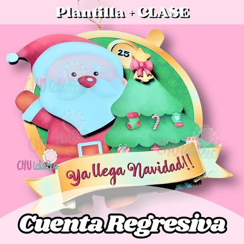 Cuenta regresiva navidad imprimible + clase