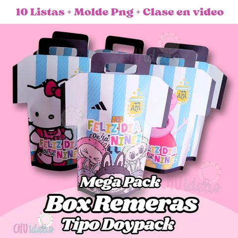 Box Remeras Tipo Doypacks Mega Pack