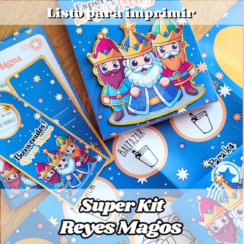 Kit esperando a los Reyes