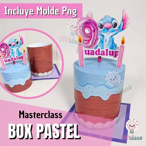 Box Pastel Masterclass + Molde PNG