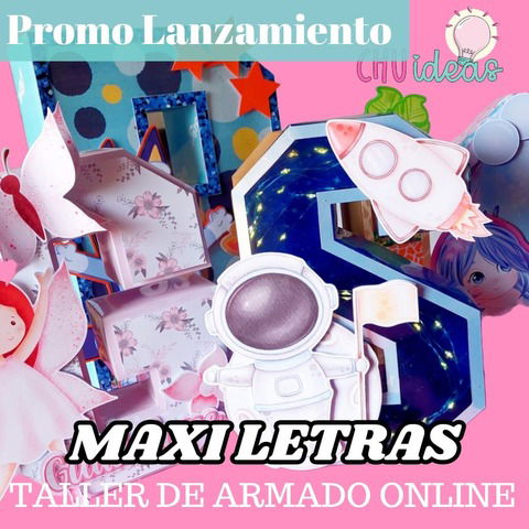  MAXI LETRAS Taller de armado 