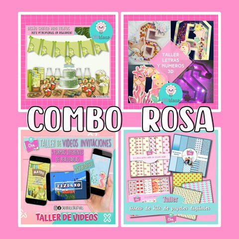 COMBO ROSA