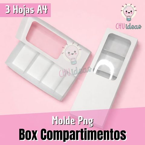 Box Compartimentos visor Grande