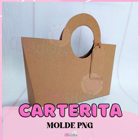 CARTERITA MOLDE PNG