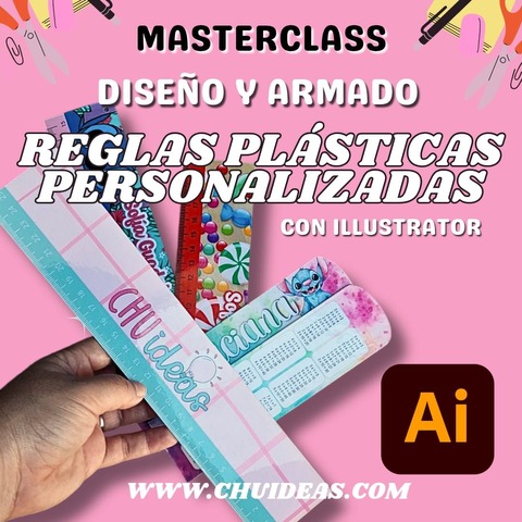 Masterclass Reglas plásticas personalizadas con Illustrator