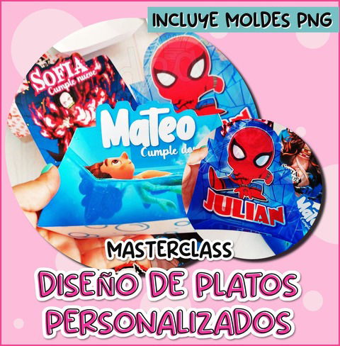  Masterclass Diseño DE PLATOS PERSONALIZADOS 