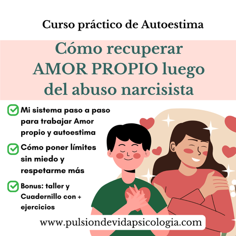 Cómo recuperar AMOR PROPIO luego del abuso narcisista 