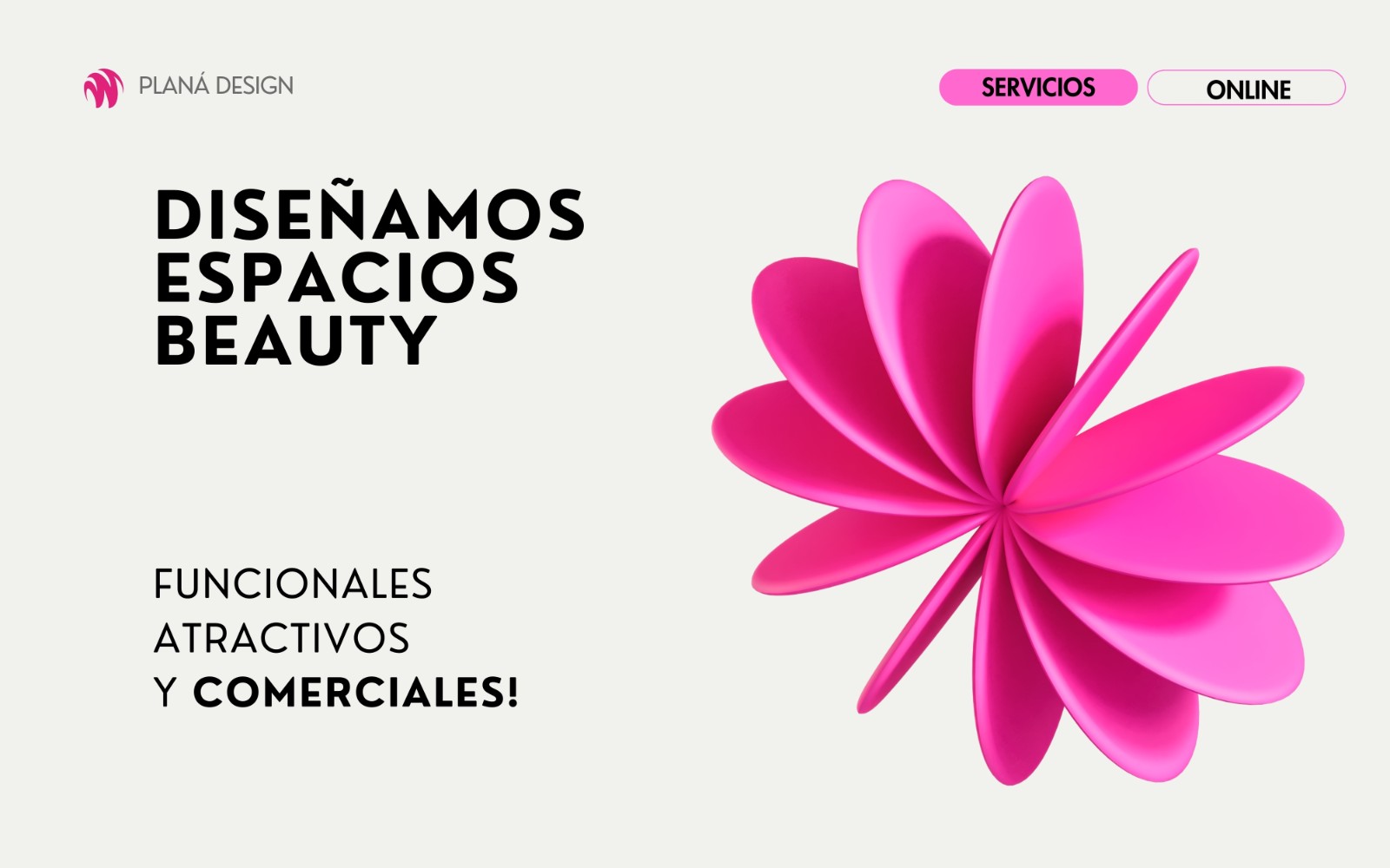 diseño beauty interiores consultorios exhibicion skincare