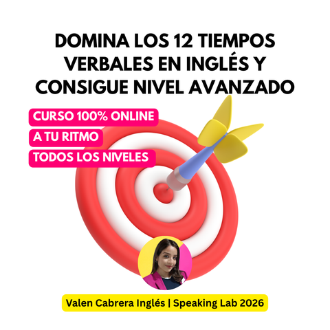 DOMINA LOS 12 TIEMPOS VERBALES EN INGLÉS CON CLASES DE 40'