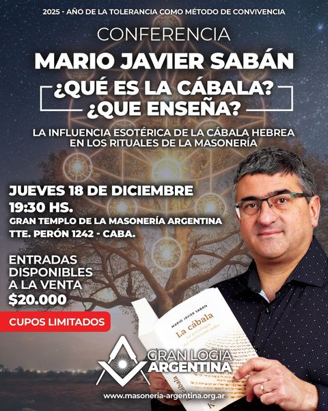 CONFERENCIA MARIO JAVIER SABÁN ¿QUÉ ES LA CÁBALA? ¿QUE ENSEÑA?