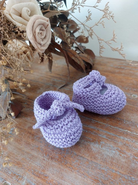 Zapatitos con Lazo