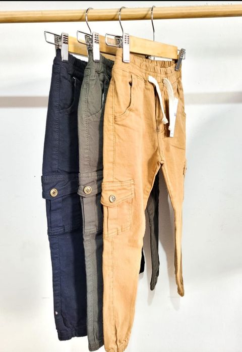 Jogger Cargo Gabardina