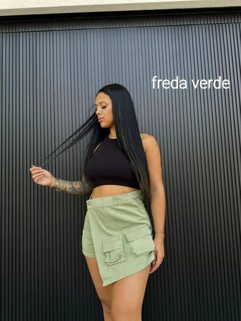 Short Pollera Freda