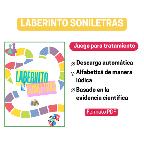 Juego: Laberinto de SoniLetras