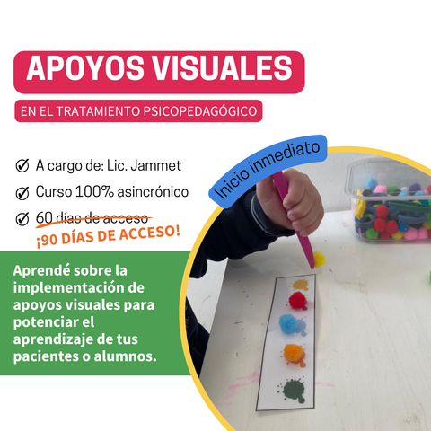 Apoyos visuales en el tratamiento psicopedagógico