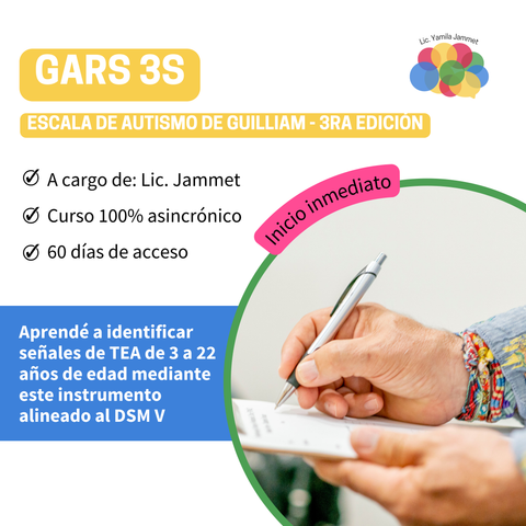 GARS 3S Escala de autismo de Guilliams