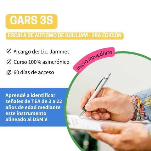 GARS 3S Escala de autismo de Guilliams