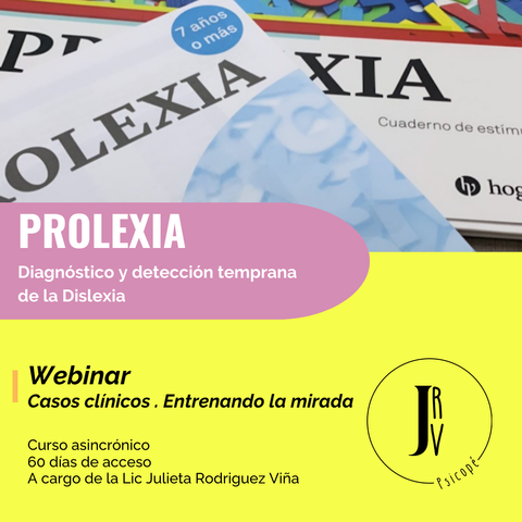 WEBINAR Prolexia. Presentación de Casos