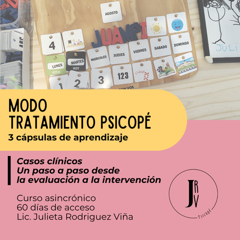 Modo Tratamiento Psicopé. Casos en Cápsulas