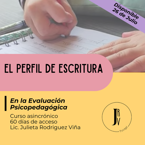 El Perfil de escritura en la evaluación