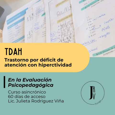 TDAH En la evaluación Psicopedagógica Perfil NPS