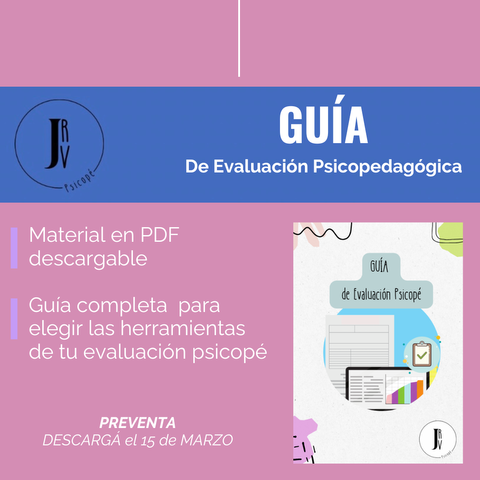 Guía de evaluación psicopé