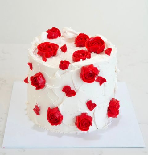 Pastel de San Valentín