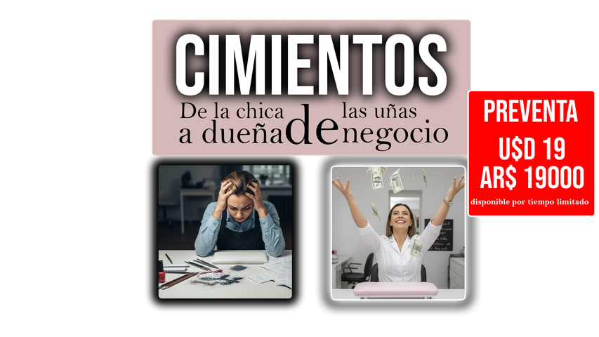 CIMIENTOS-De la chica de las uñas a dueña de negocio