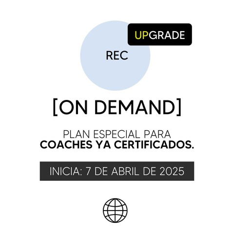 Matrícula PROGRAMA UPGRADE | ON DEMAND - ABRIL 2025