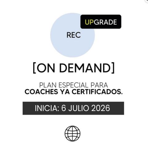 Matrícula PROGRAMA UPGRADE | ON DEMAND - JULIO 2026