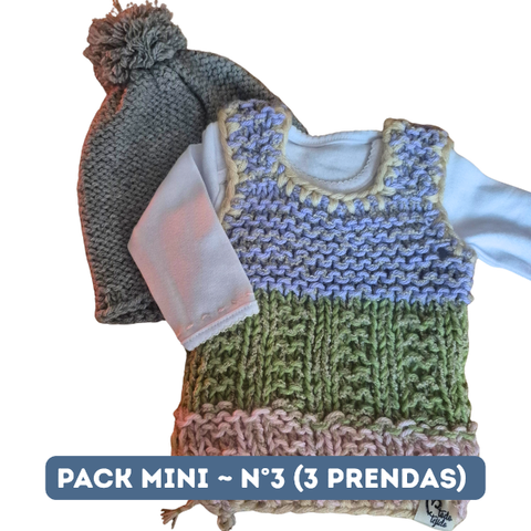 Pack Mini  3 Prendas
