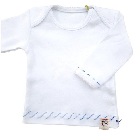 Batitas bordadas para recién nacido (0 a 3 meses)