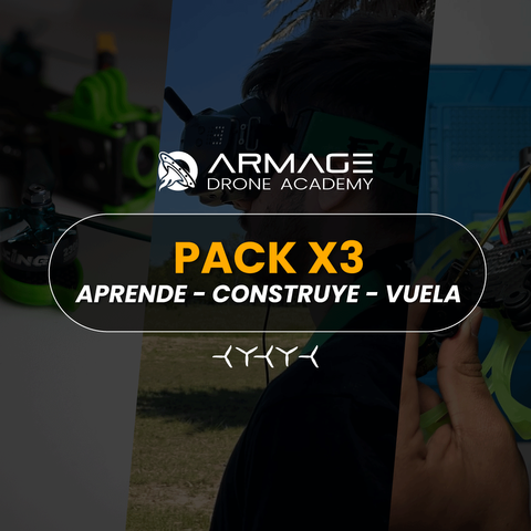 Maestría piloto FPV: Pack x3