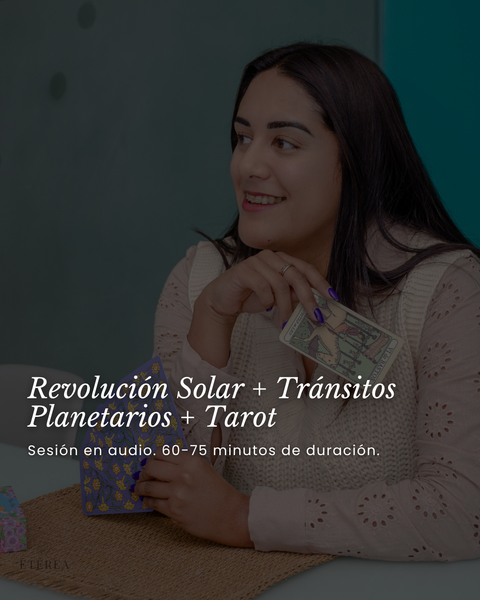 Revolución Solar Deluxe: con Tránsitos Planetarios + Tarot 