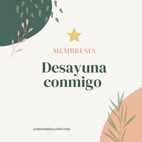 Membresía-Desayuna Conmigo 