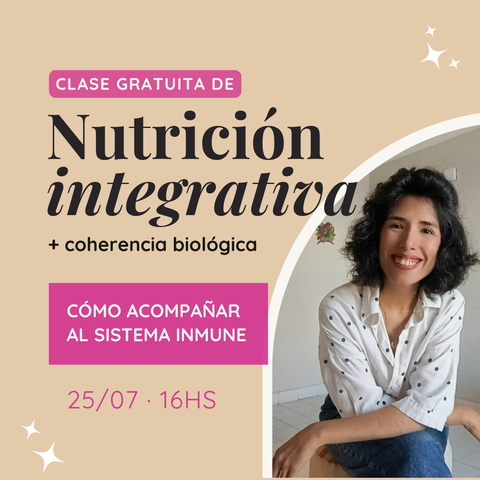 Clases de Nutrición Integrativa y Coherencia Biológica