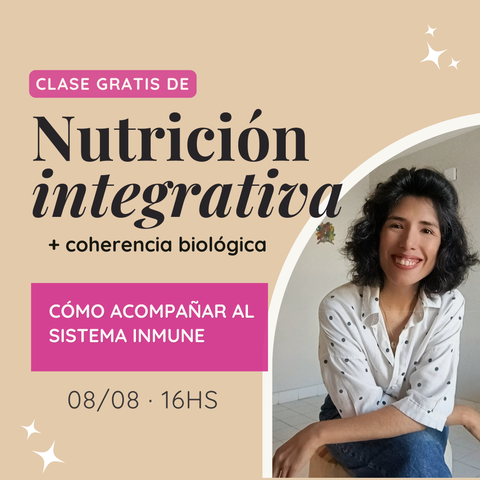 Clases de Nutrición Integrativa y Coherencia Biológica