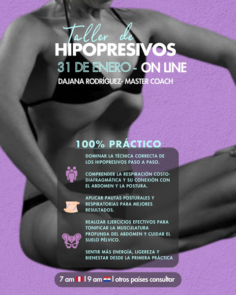 Workshop de Hipopresivos On Line