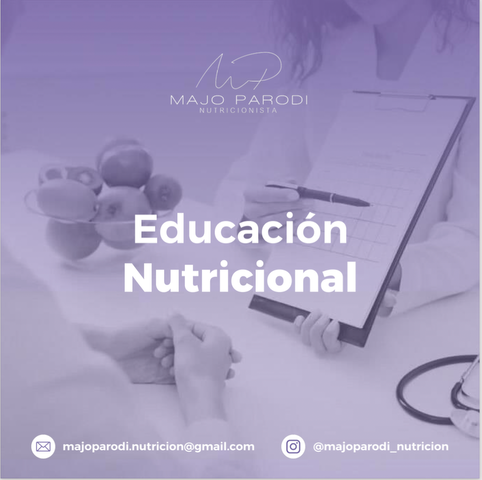 Guía: Educación nutricional