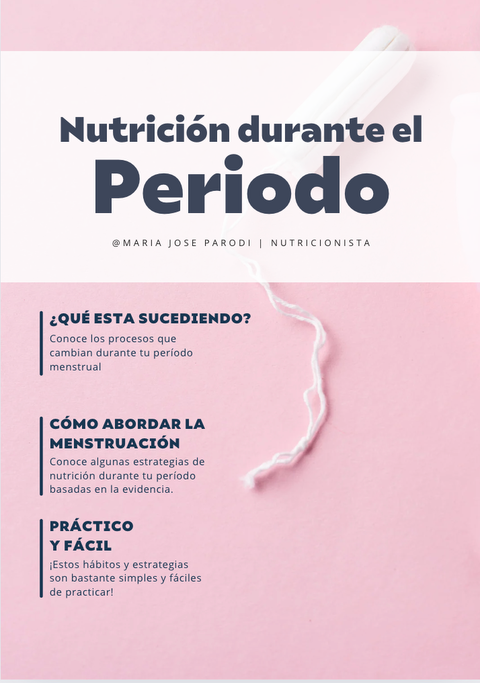 Nutrición durante el periodo 