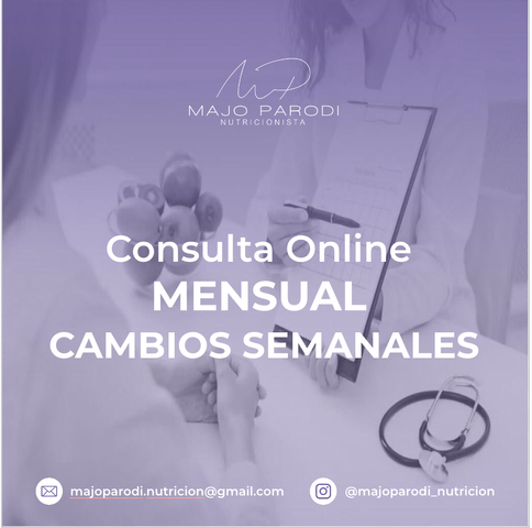Consulta Online Mensual - Cambios semanales 