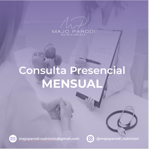 Consulta Presencial Mensual 