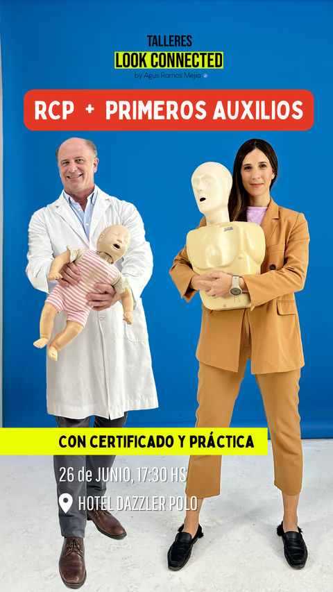 TALLER PRESENCIAL RCP Y PRIMEROS AUXILIOS - BUENOS AIRES