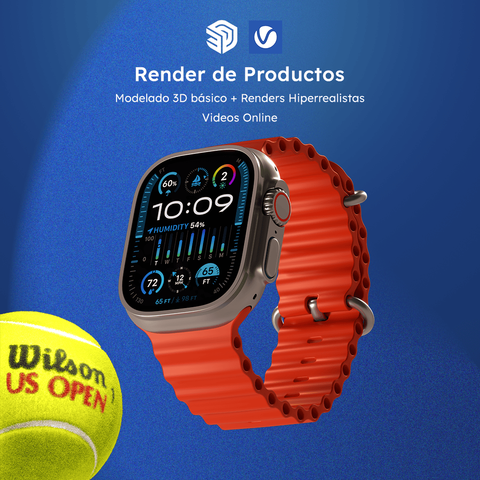 Render de Productos - Curso Online (Diseño Industrial)