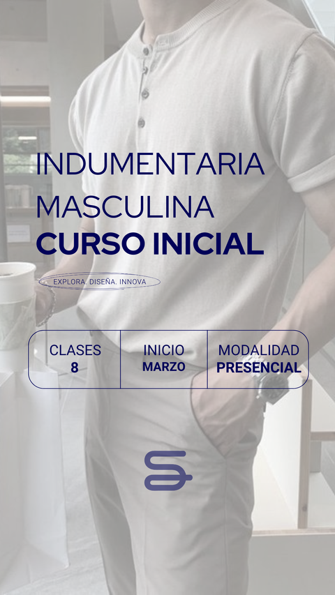 INDUMENTARIA MASCULINA (8 clases)