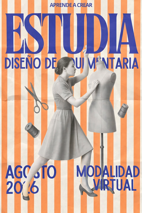 Diseño de indumentaria VIRTUAL - Agosto 2026