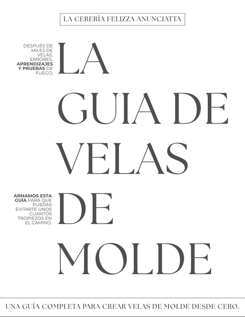 VELAS DE MOLDE | Ebook