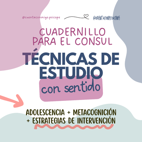 Cuadernillo - Tecnicas de Estudio con Sentido