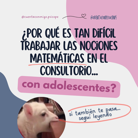 Matemáticas para adolescentes con sentido - CUADERNILLO + CAPACITACION