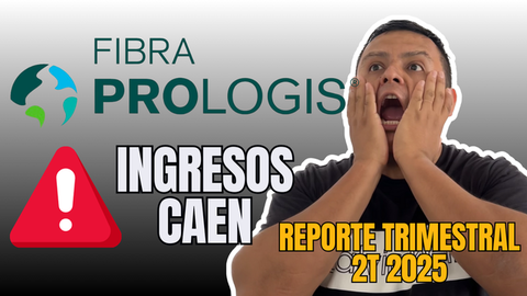🚨 Fibra Prologis (FIBRAPL14) 📉 ¿Por qué se Estancaron sus Ingresos y Ocupación? - Reporte 2T 2025